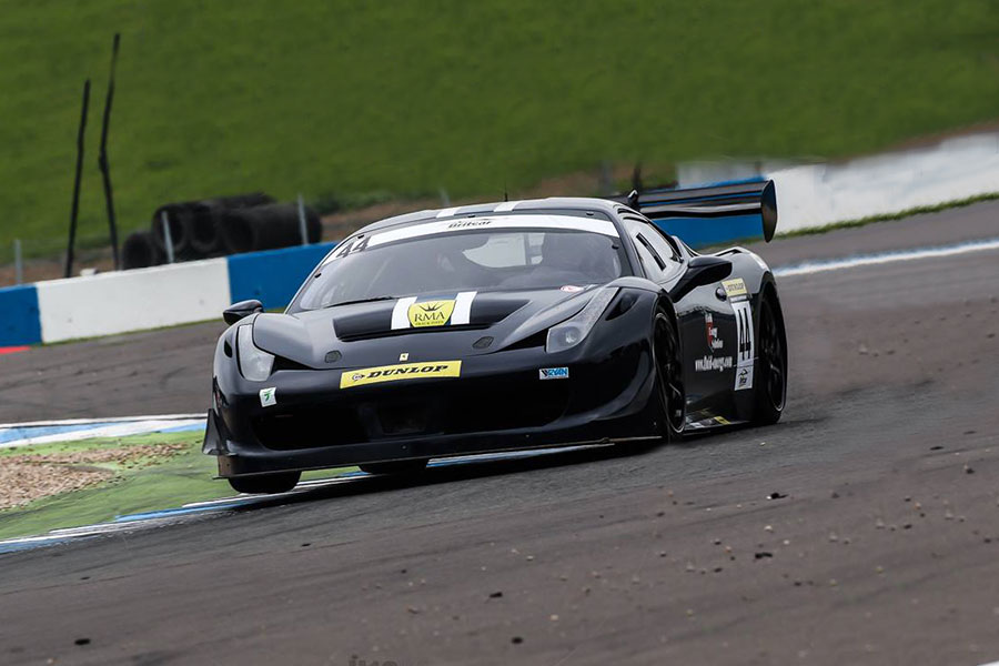 Ferrari 458 GTC EVO II track day hire